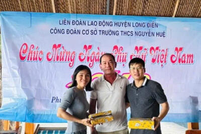 TRƯỜNG THCS NGUYỄN HUỆ TỔ CHỨC HOẠT ĐỘNG KỶ NIỆM 94 NĂM NGÀY PHỤ NỮ VIỆT NAM 20/10/2024