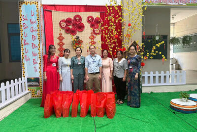 🎋 TRƯỜNG THCS NGUYỄN HUỆ TỔ CHỨC CÁC HOẠT ĐỘNG MỪNG ĐẢNG MỪNG XUÂN "TẾT SUM VẦY - XUÂN ẤT TỴ" 