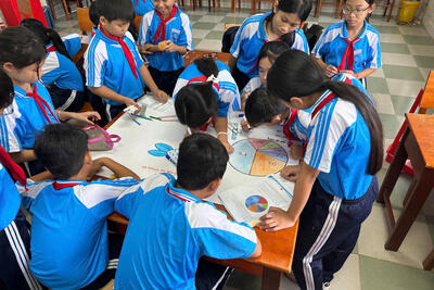 HOẠT ĐỘNG TRẢI NGHIỆM SÁNG TẠO TRONG TIẾT HỌC GIÁO DỤC  ĐỊA PHƯƠNG 6 CỦA TỔ SỬ - ĐỊA - GDCD